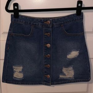 Jean skirt